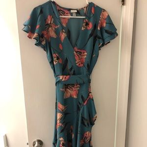 Floral print dress